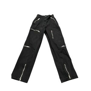 I AM GIA Black Zipper Accent Pants Women's Size‎ S Trendy Stylish